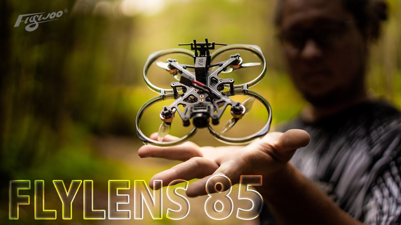 ☀ Самый маленький дрон с DJI O3. Камера + 4 мотора. [Flywoo FlyLens 85 2S]