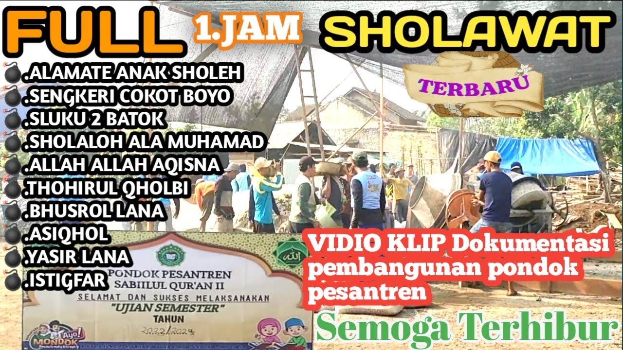 SHOLAWAT PENYEJUK HATI TERBARU 2024 FULL ALBUM ADEM DI DENGERIN MANTUL LUR