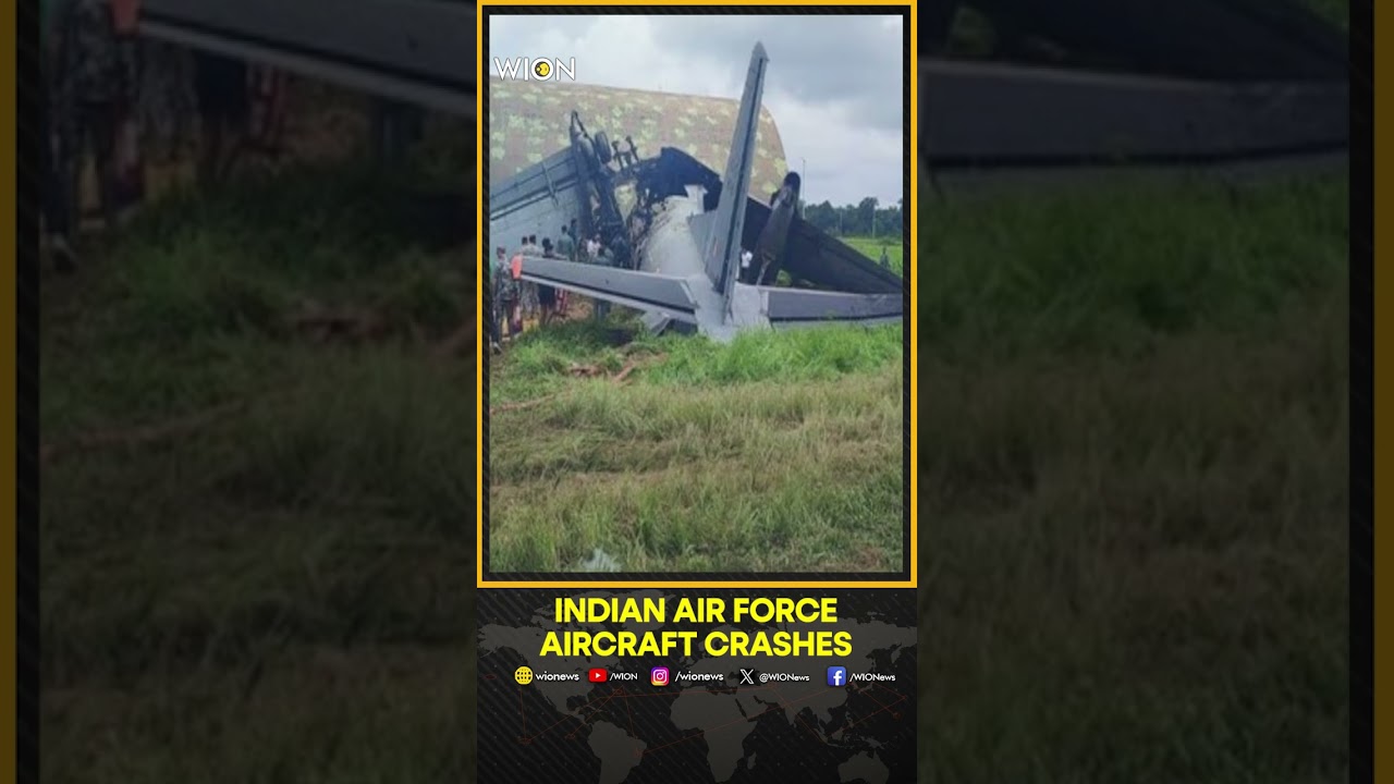 IAF An-32 Crashes at Jorhat, Five Air Warriors Lose Lives | WION News