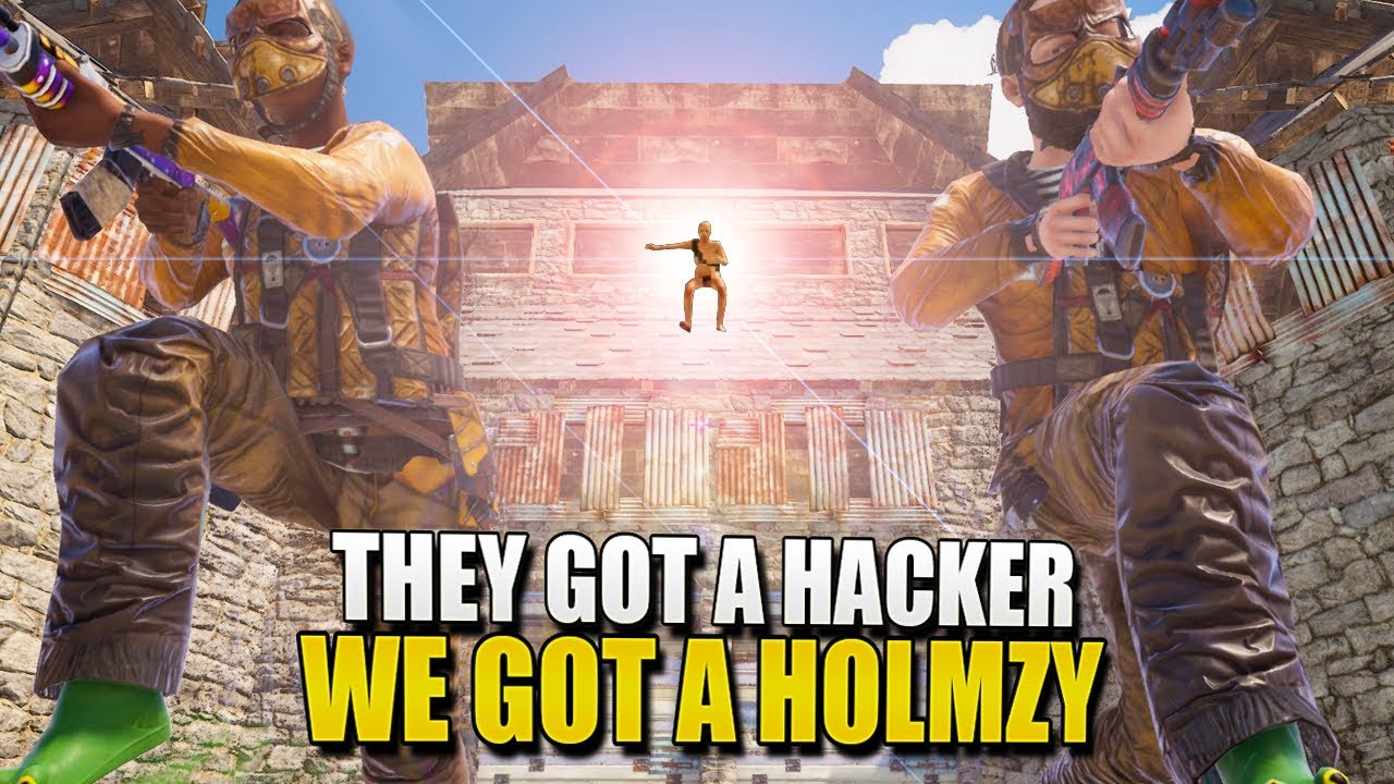They Got A HACKER, We Got A HOLMZY (Rust Survival) 
