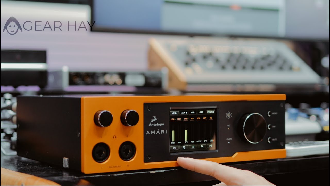 GEAR HAY - Chiếc Mastering Converter cao cấp - Ước mơ của mọi phòng thu. #Antelope #Amari