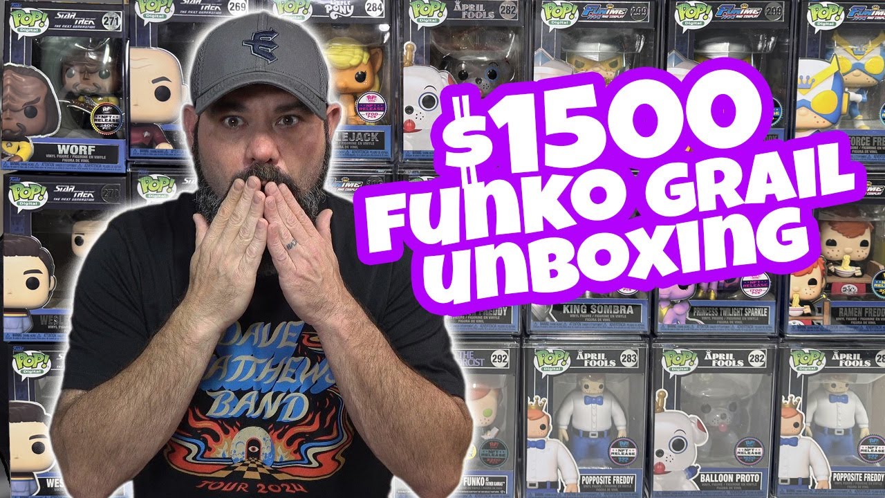 $1,500 Funko Pop Grail Unboxing – My Biggest Unboxing EVER!