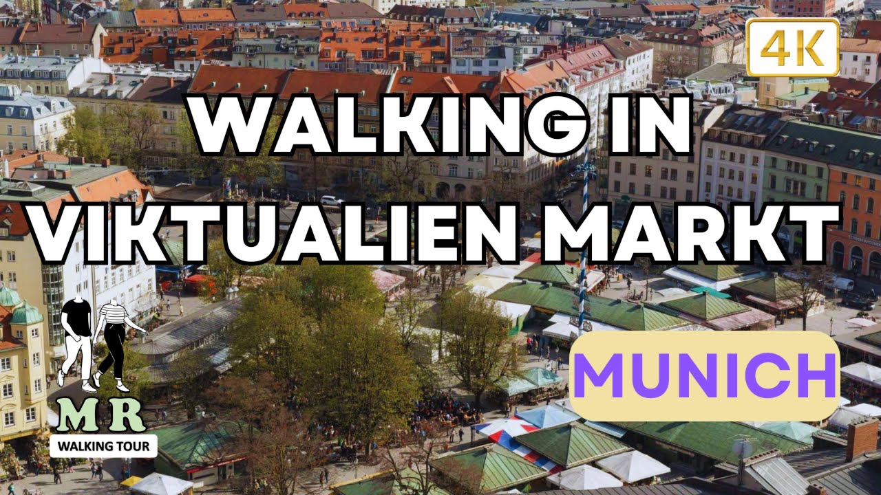 Exploring Viktualienmarkt, A Breathtaking Winter Day Walking in the Heart of Munich!