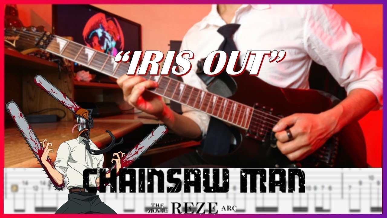 【TABS】Chainsaw Man The Movie Reze Arc Op - IRIS OUT (Instrumental Guitar Cover) | Kenshi Yonezu