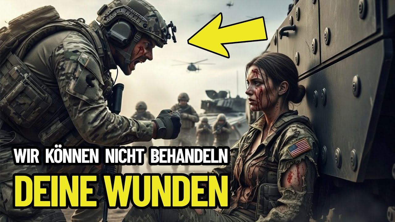 Sie weigerten sich, ihre Wunden zu behandeln – dann erkannten sie, dass sie eine Navy SEAL war