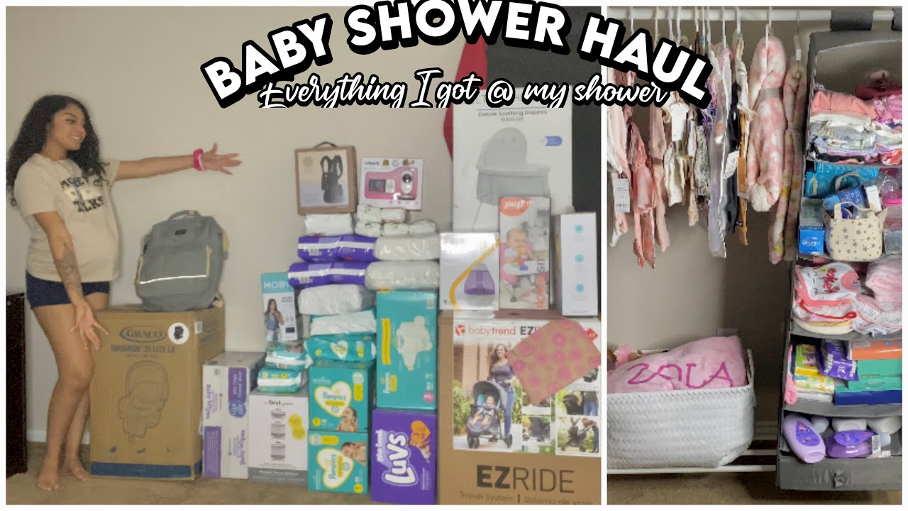 Baby Shower HAUL || Babygirl edition 🌸