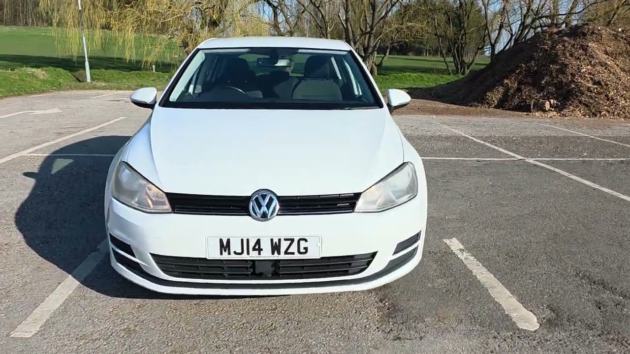 VOLKSWAGEN GOLF 1.4 FINISHED IN WHITE 