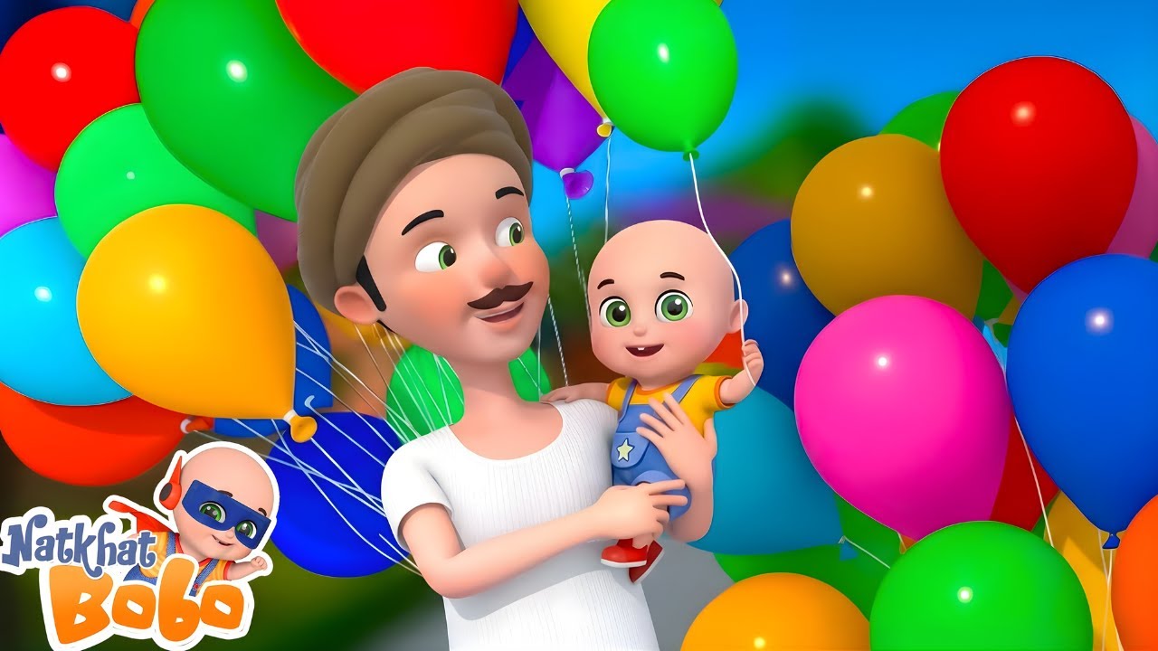 Gubbare Wala | गुब्बारे वाला | Kalu Madari Aaya | Hindi Poem & Nursery Rhymes | Kids Balgeet Song
