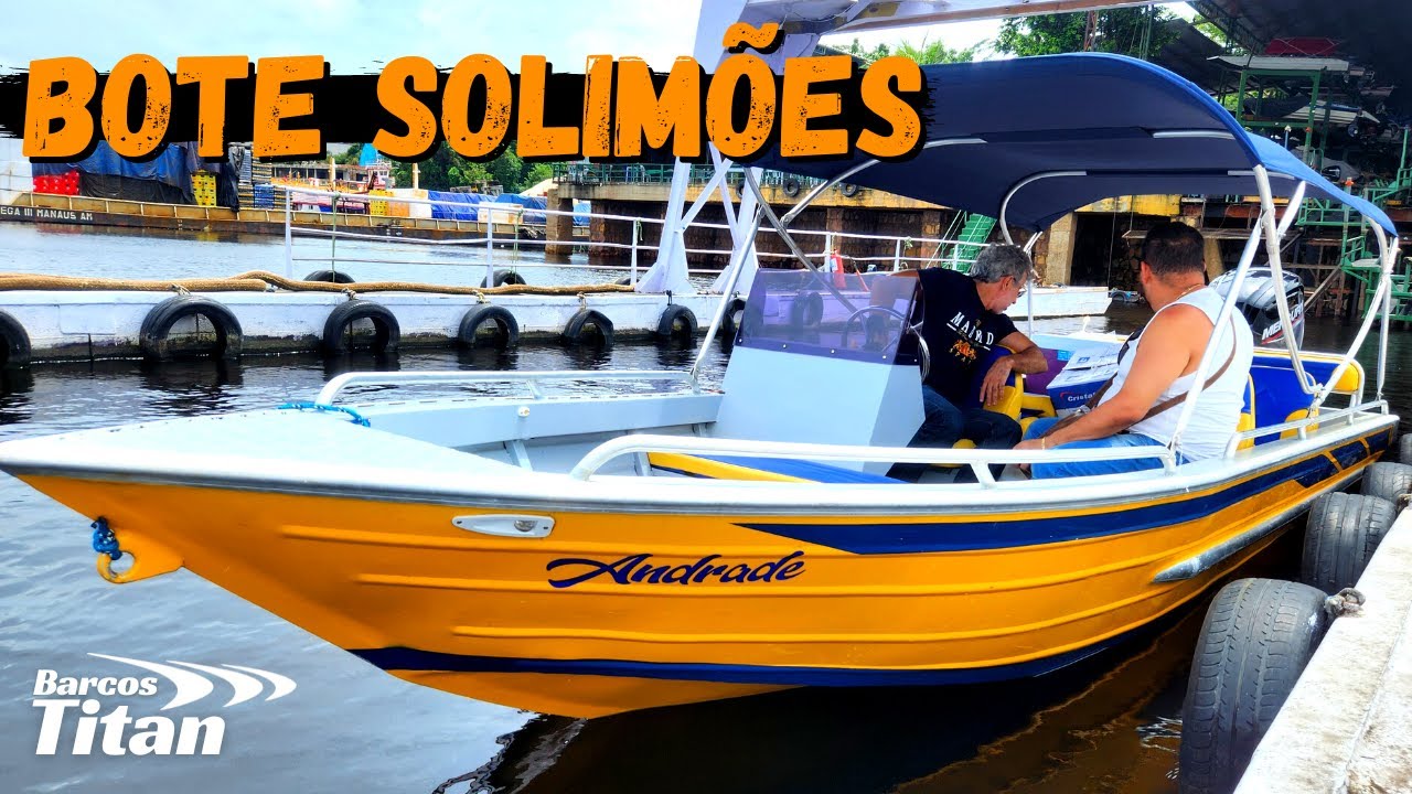 TESTE DO BOTE SOLIMÕES COM 100 HP !!!