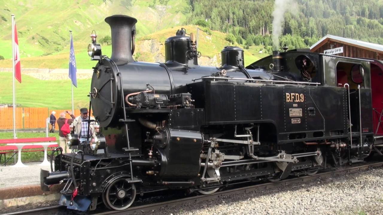 Train à Vapeur Furka  - Trains Suisses