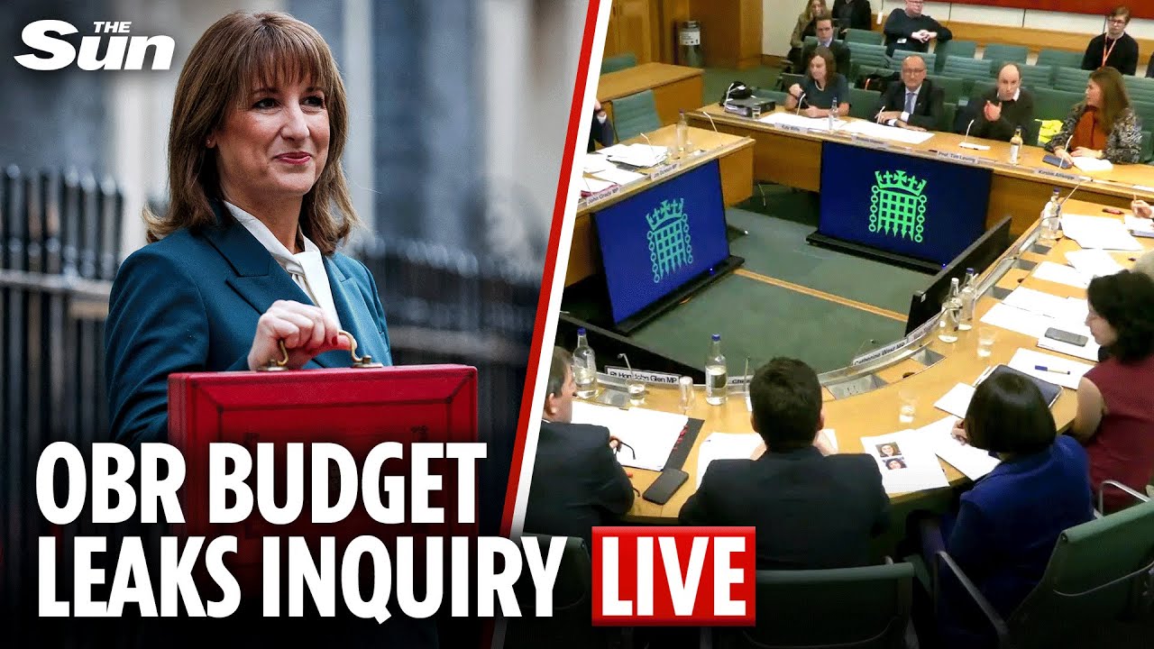 LIVE: OBR members questioned over Rachel Reeves budget leaks