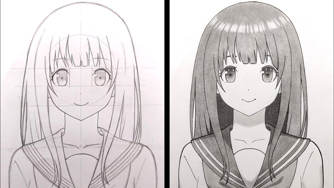 How to Draw Chitanda Eru - Hyouka