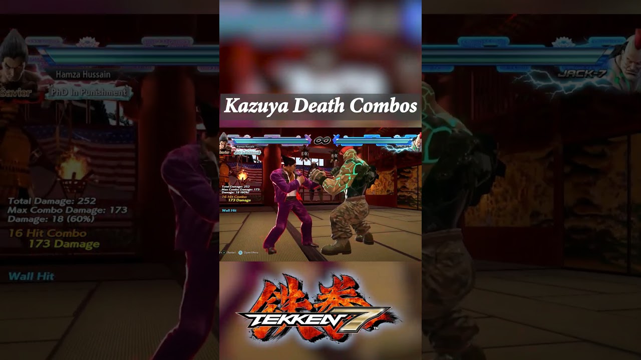 Kazuya Death Combos 