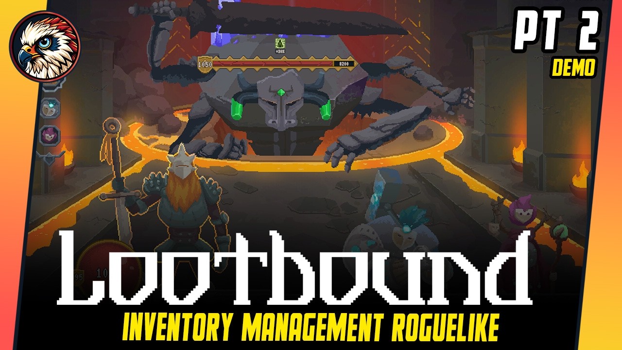 Lootbound Pt2 | Let's Try | Game Play | Risk-Reward - Inventory Rogue-like Adventure.