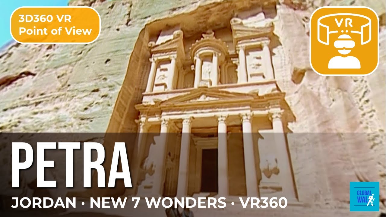 Virtual Travel: Petra, Jordan in 3D VR360 | Ancient Wonders Revealed