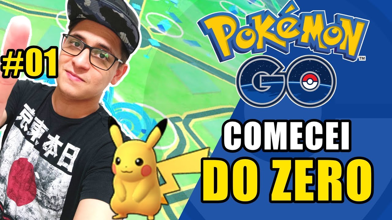 POKEMON GO 2021 | COME&Ccedil;ANDO DO ZERO - a jornada do her&oacute;i #1