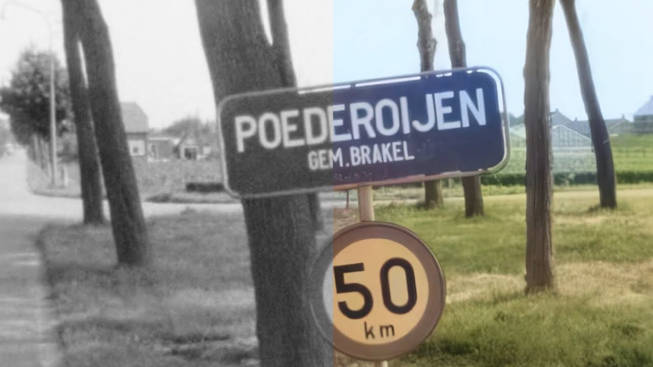 Dorpsfilm Poederoijen 1968 in kleur