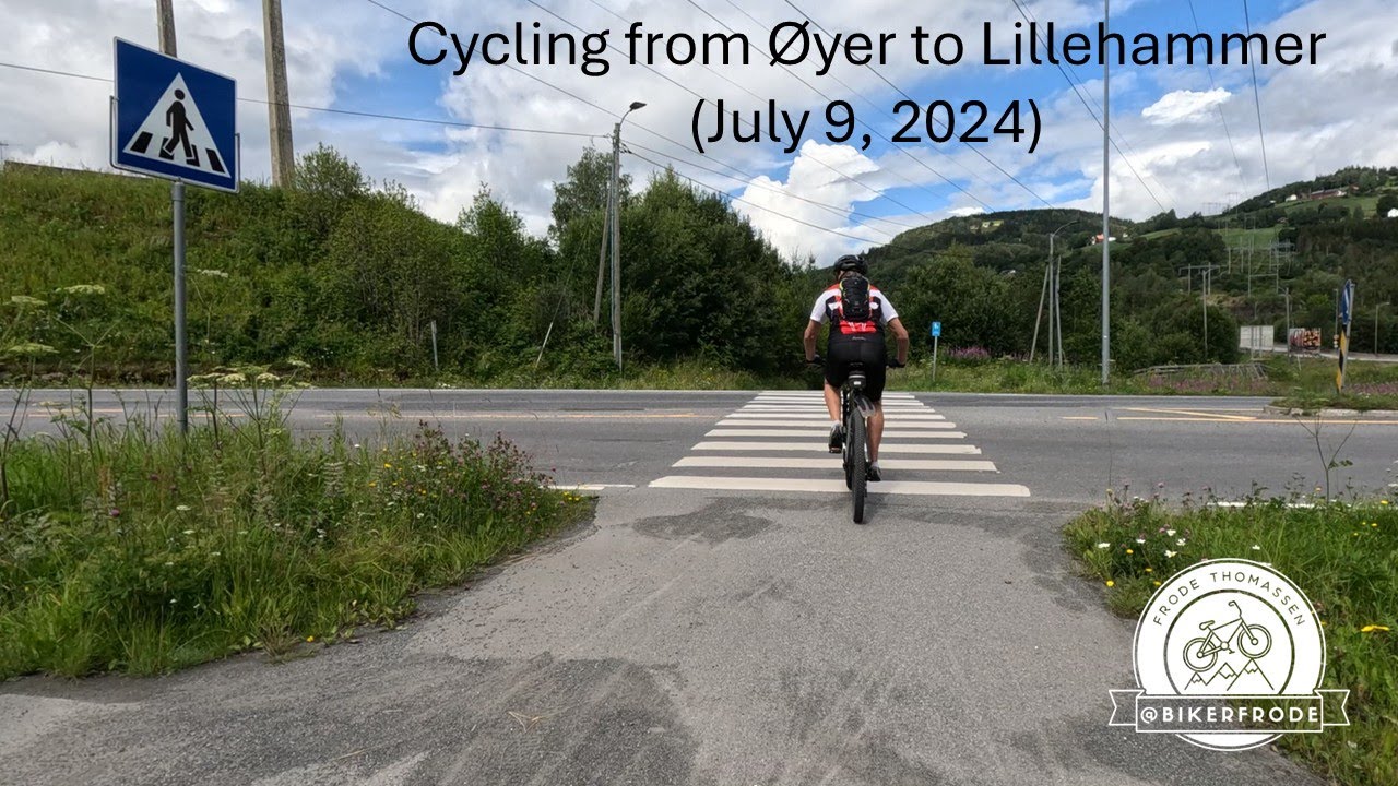Cycling through Fåberg – meeting fit people, old bridges and great training moments 🚴‍♂️🌲