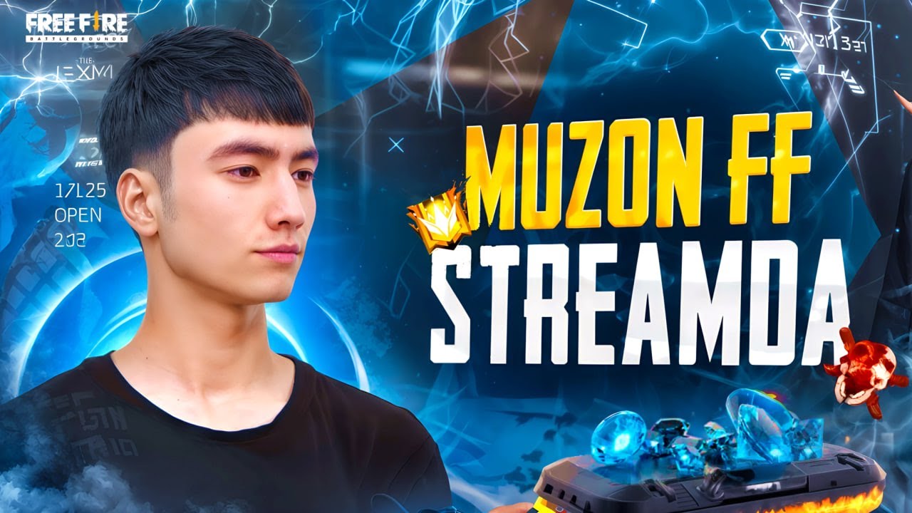 🔥 FREE FIRE UZB STRIM! O&lsquo;yinchilar yig&lsquo;ildik &ndash; bugun jinnilik bo&lsquo;ladi 😂 #freefireuz