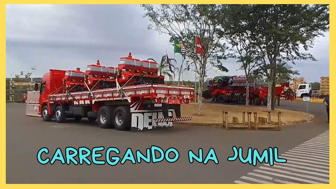CARREGAMENTO NA JUMIL MÁQUINAS AGRÍCOLAS