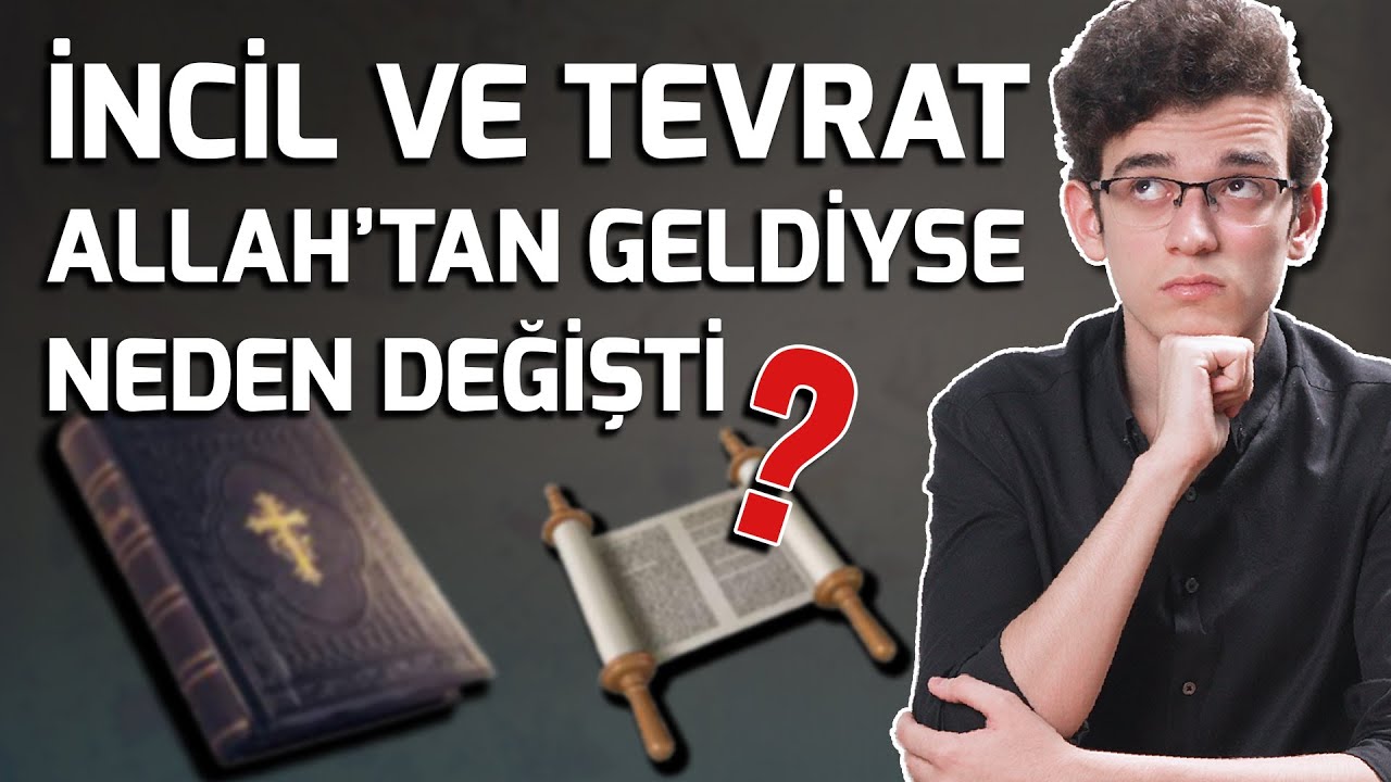 İncil Ve Tevrat Allah'tan Geldiyse Neden Değişti? - Neden Tek Din Gelmedi? l  @sozlerkoskuakademi196