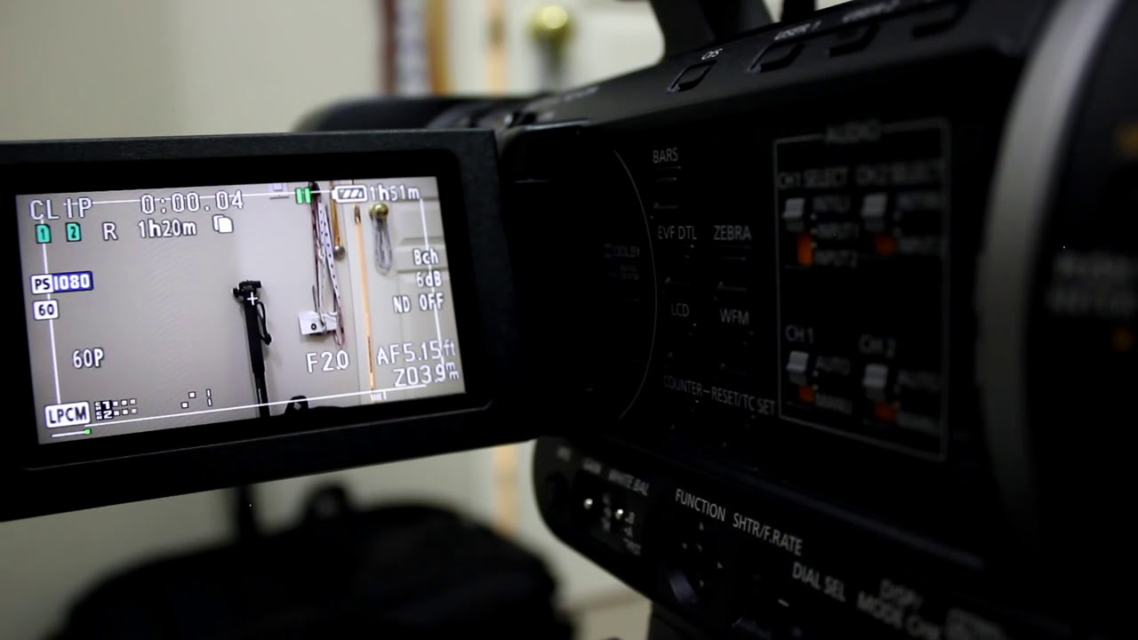 How To White Balance and Its Settings Panasonic AG AC160A