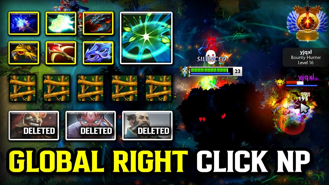 GLOBAL RIGHT CLICK Nature Prophet | Mjollnir + Moon Shard Build | 100% Nowhere is SAFE!!! DOTA 2
