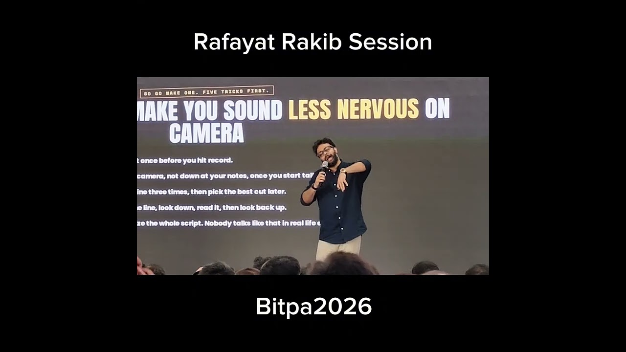 Rafayat Rakib Full Session Bitpa 2026