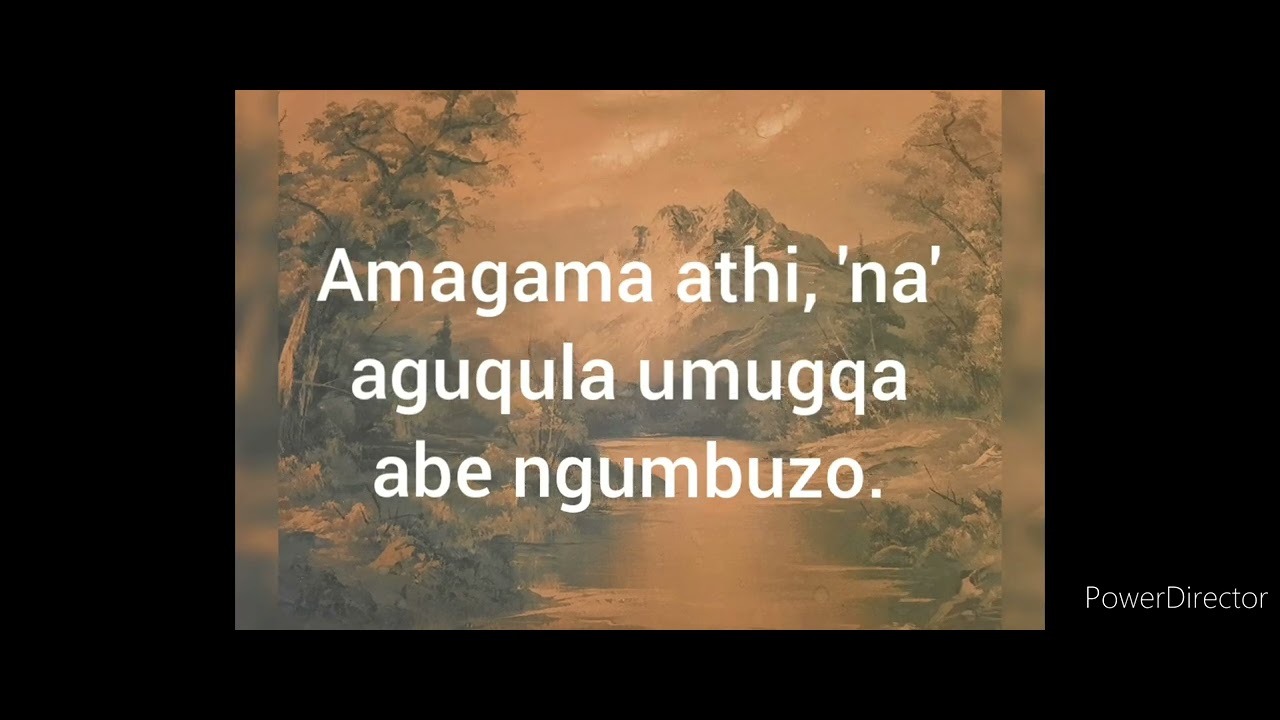 Musani! Umbuzo omude: UMQONDO OSOBALA: Imbongi ithulisa abakhalayo. Inkondlo yesi-6.
