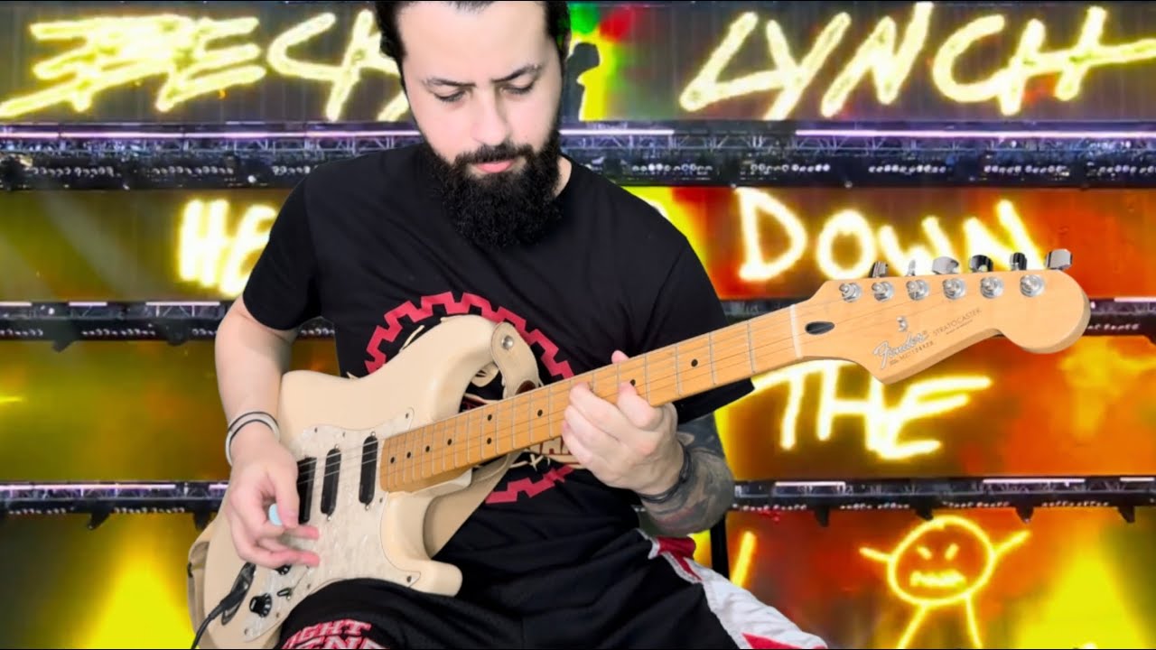 Becky Lynch “New Lows” WWE theme guitar cover | @thewonderyearspa 
