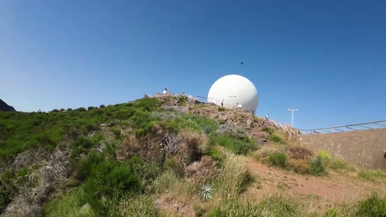 Pico do Arieiro Madeira Drone flight DJI