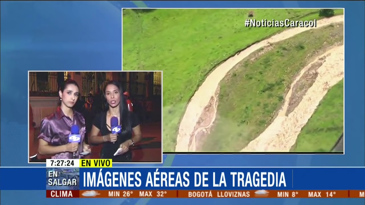 El antes y el después de la tragedia en Salgar 18 de Mayo 2015