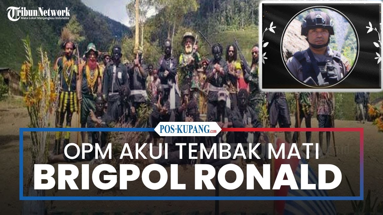 OPM Bertanggung Jawab Atas Penembakan Polisi Ronald Enok di Puncak Jaya