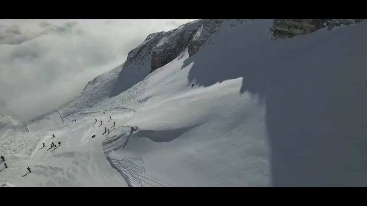 Italian Alps   Ski resort Val de Gardena &Cortina D Ampezzo  Dolomites  Italian Alps  Beautiful  ski