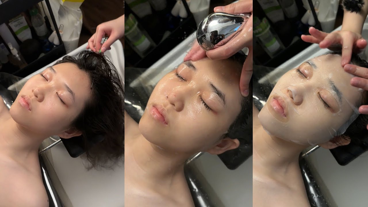 Relaxing ASMR Head Spa – Stress Relief & Sleep Massage