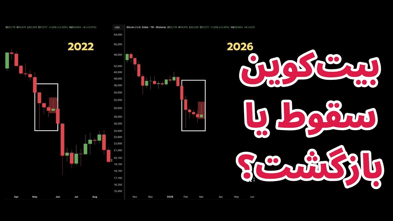 اخبار روزانه بازار رمزارزها | بیت کوین سقوط یا بازگشت؟
