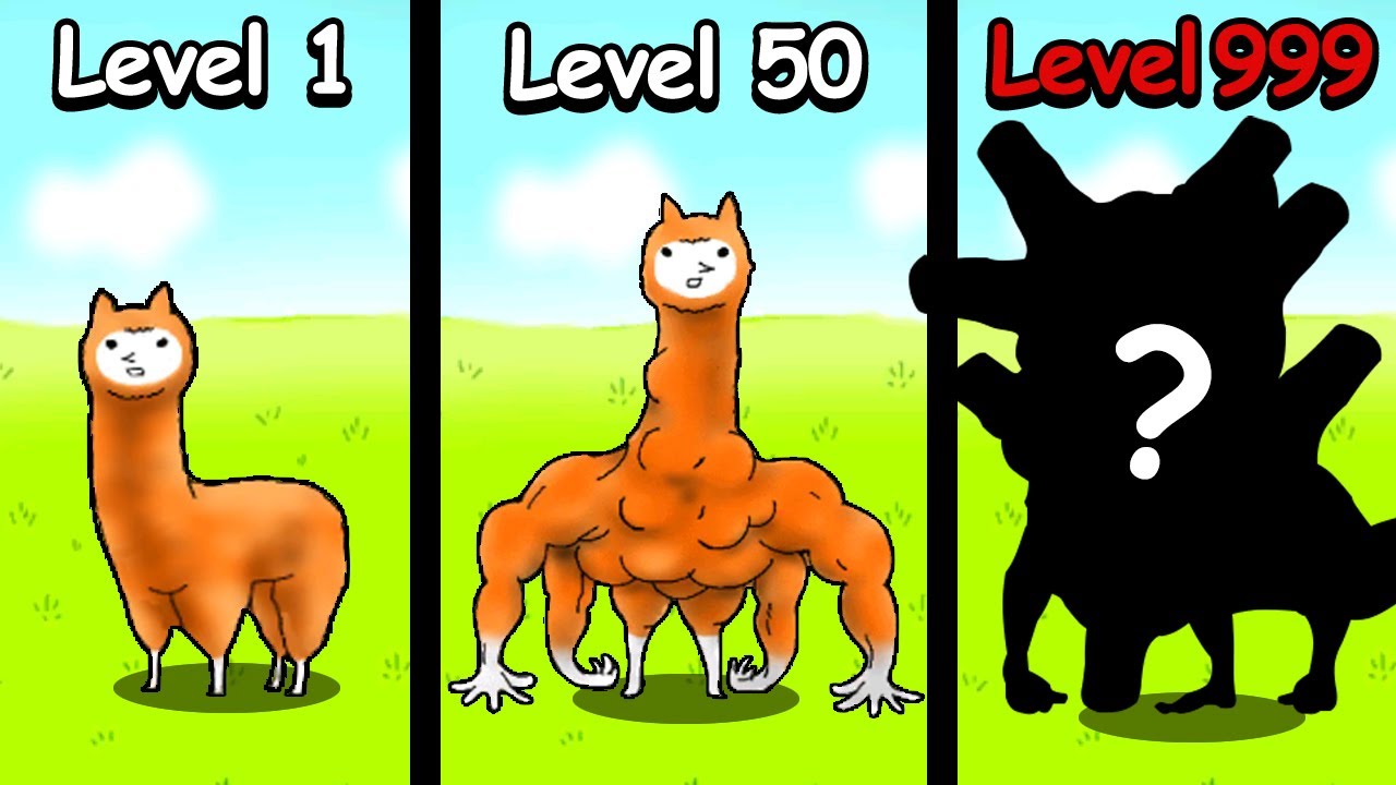 EVOLUÍ UMA ALPACA ABSORVENDO OUTRAS 1.000.000 DE ALPACAS!  - Alpaca Evolution