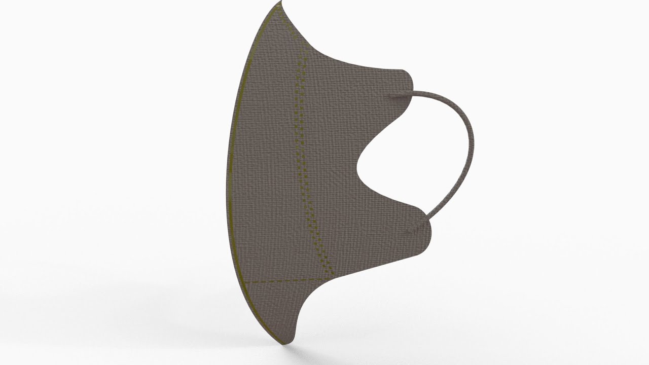 「DESIGN 225」 How to model Face mask - Mechanical Design | Solidworks tutorial