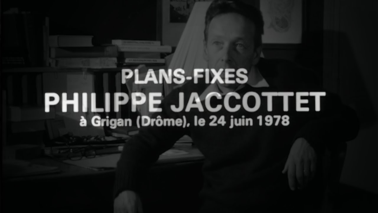 Philippe JACCOTTET &ndash; Entretien avec Michel Bory (1978)