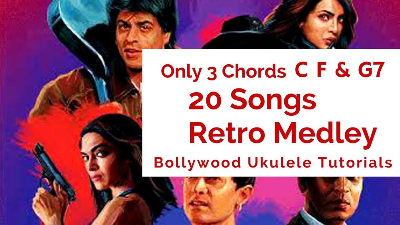 ONLY 3 CHORDS | 20 SONGS | Retro Medley | Easy Ukulele Tutorial