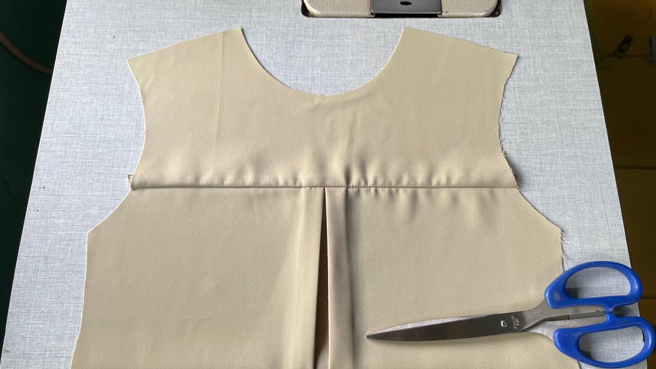 Cara Membuat Variasi Lipatan Ploi / Pluy Bagian Depan Baju Wanita Mudah Dan Jelas