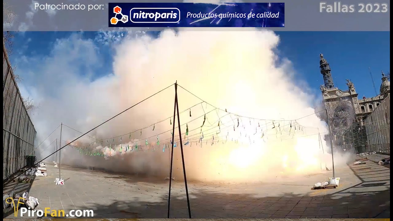 Pirotecnia Hermanos Caballer - Mascletà 15 de Marzo Fallas 2023