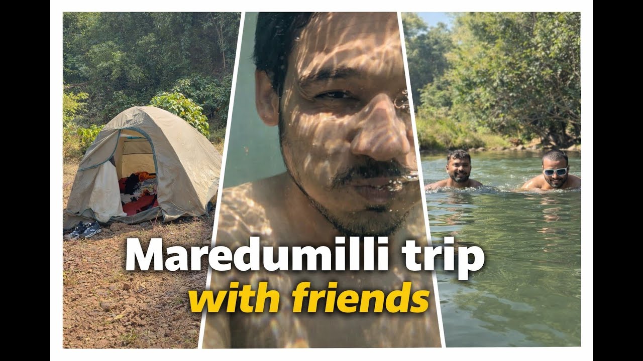 Midnight Camping Beside Flowing Water | Maredumilli