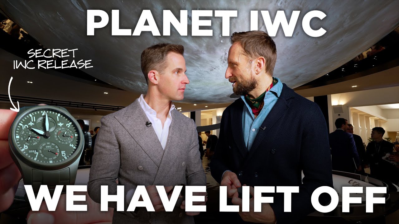 Tour the IWC Watches & Wonders 2024 booth with Andrew and CEO Chris-Grainger Herr