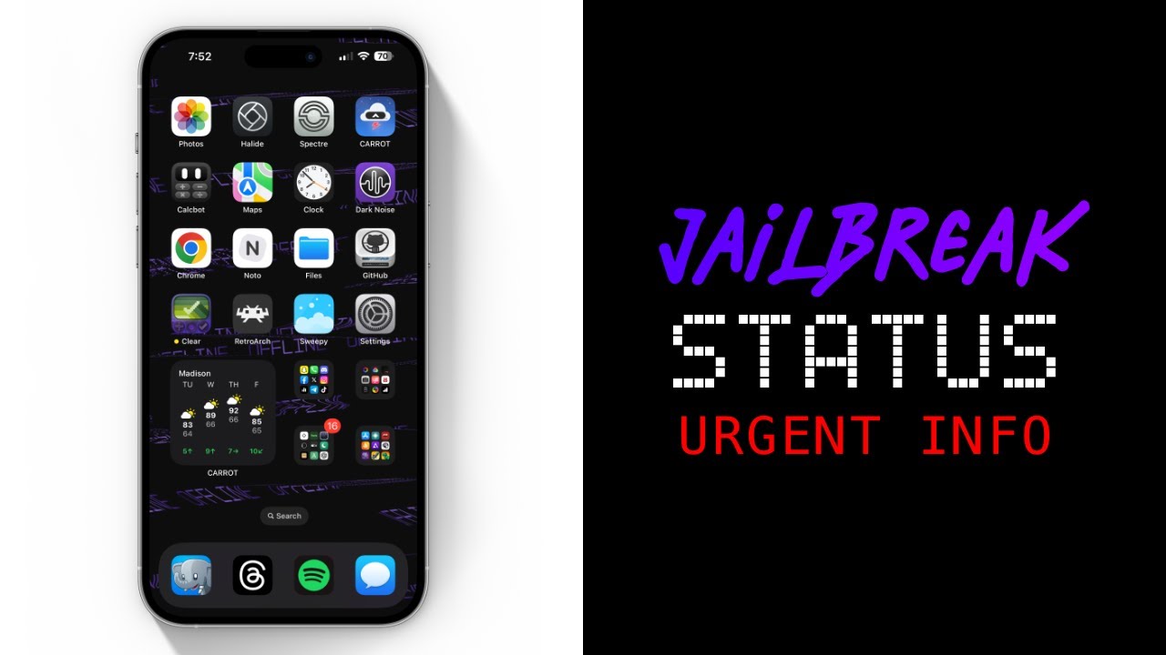 Jailbreak Status - URGENT INFO - kfd ftw On iPhone iOS 16.0 - 16.5 + 16.6 Beta 1