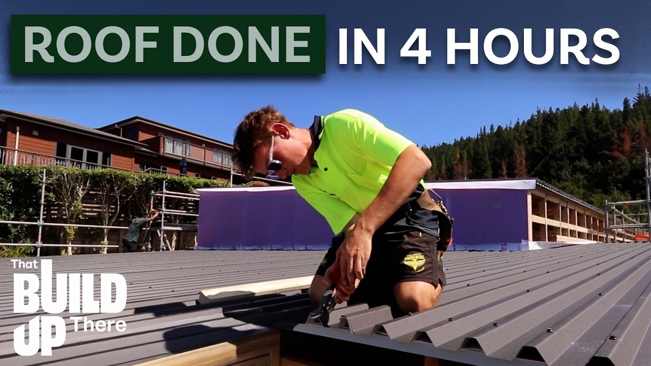 374m of Roofing in 4 Hours