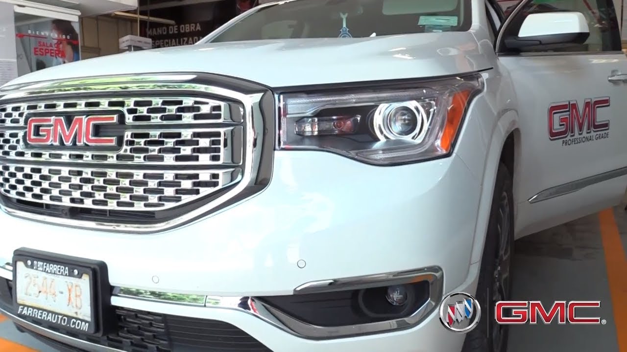 Sorprendente Camioneta de Lujo - GMC Acadia Denali 2019