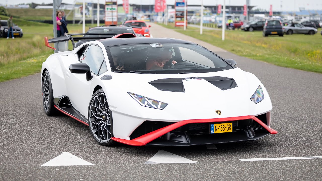 Lamborghini Huracan STO - Accelerations, Launch Control & Revs !