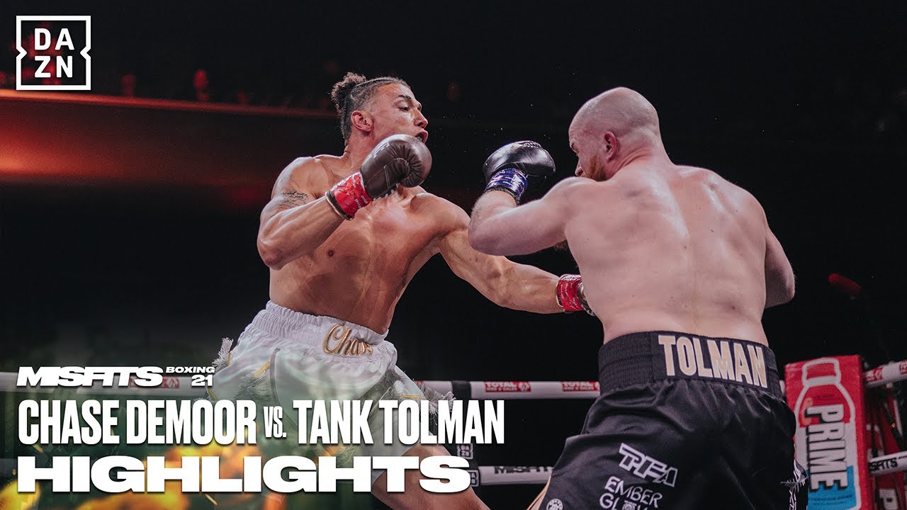 CHASE DEMOOR VS. TANK TOLMAN | FIGHT HIGHLIGHTS