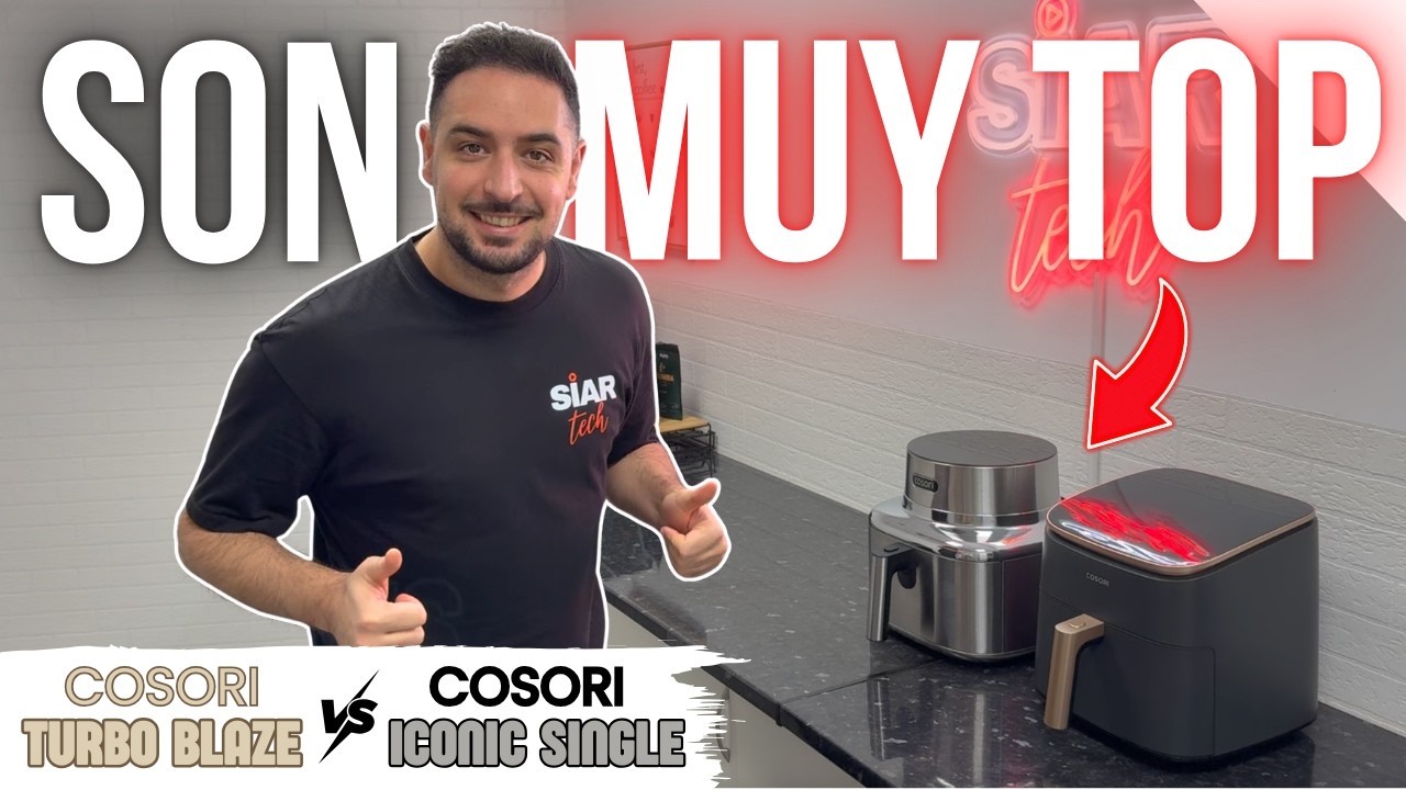 ⚠️ COSORI TURBO BLAZE vs COSORI ICONIC: ¡Una decisión MUY COMPLICADA! | Opiniones/review